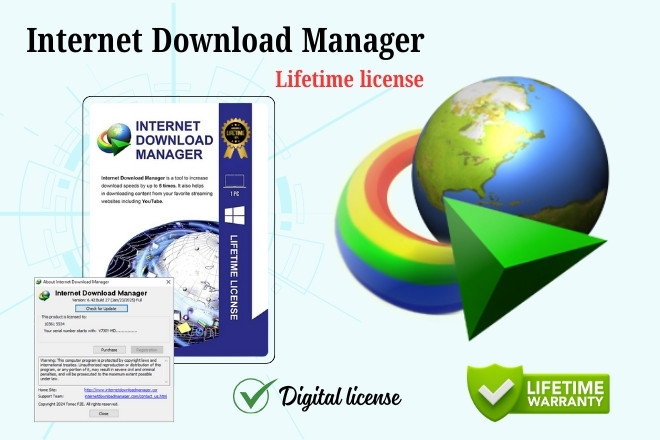 Internet Download Manager License for Lifetime – IDM BD Price